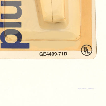 General Electric GE4499-71D Beige Quick Clamp Polarized Plug Replacement 125V