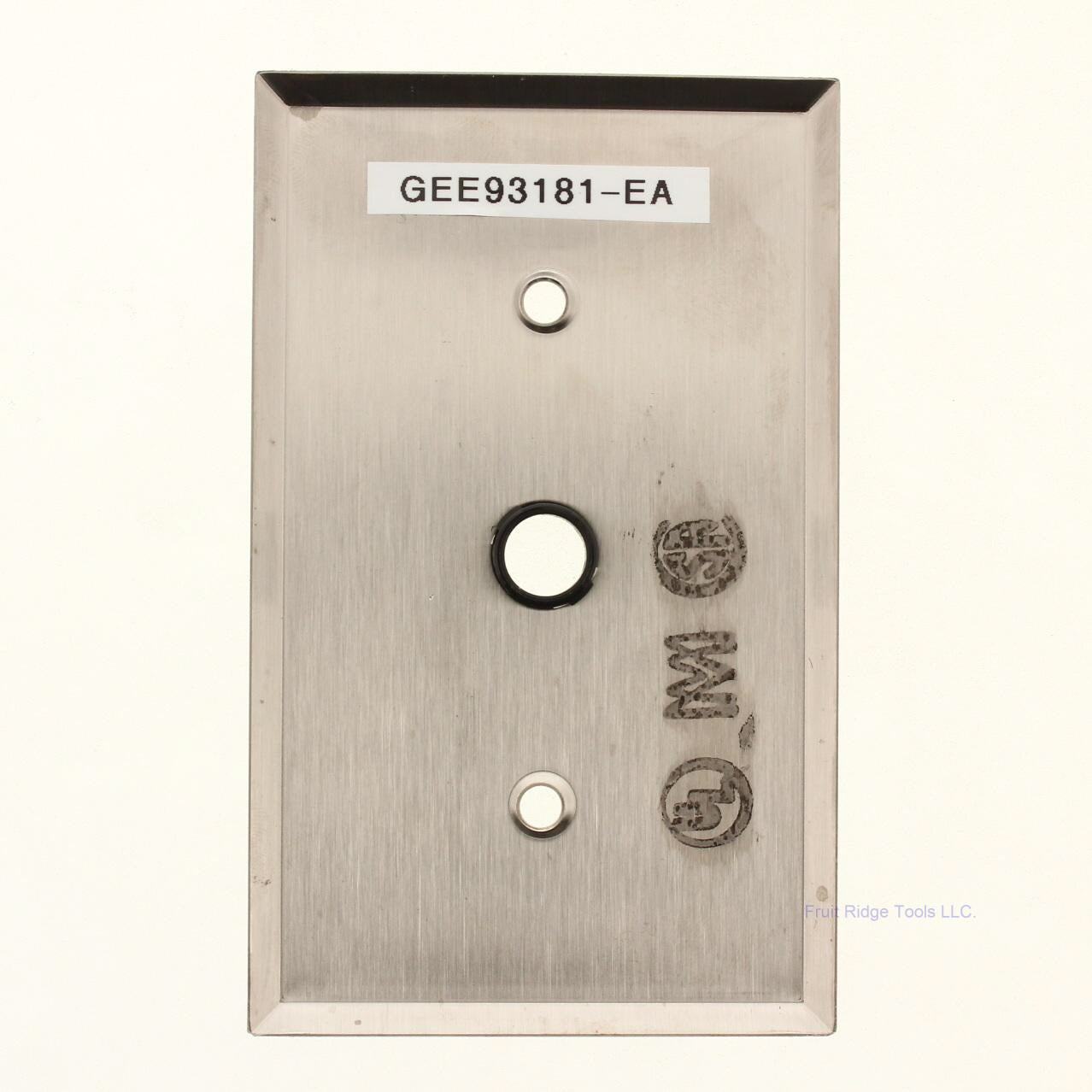 GE 93181 Stainless Steel Type 302 1-Gang Bushing Telephone Device Strap Mount