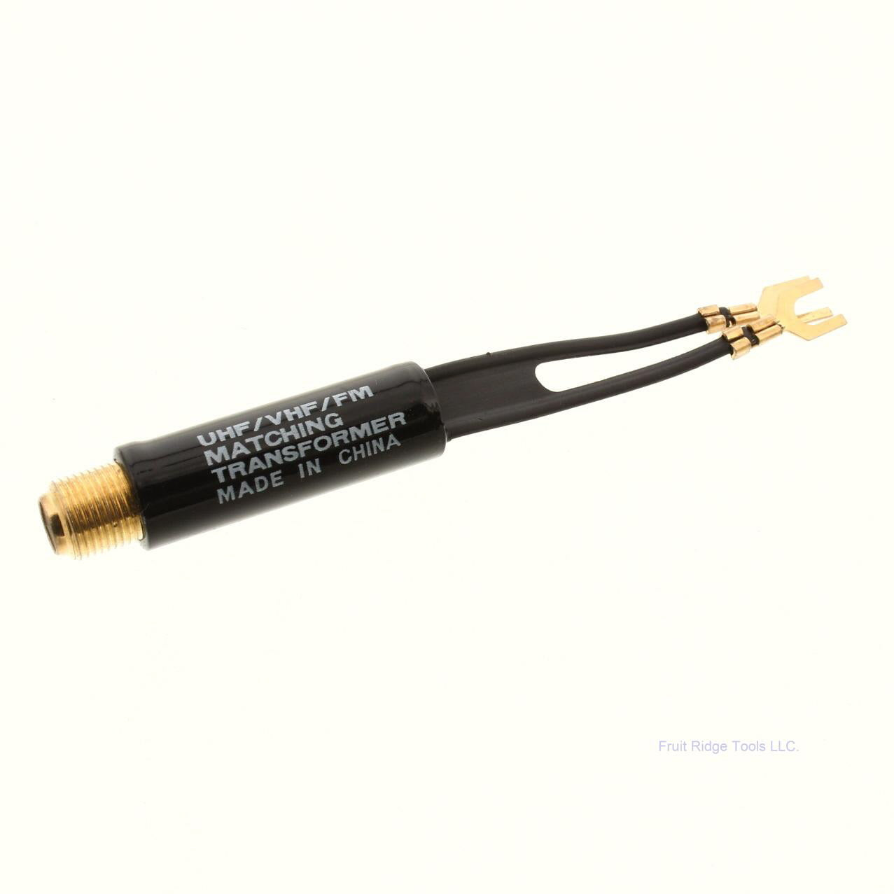 Gemini Black Matching Transformer Converts 75ohm to 300ohm for Indoor Use Only