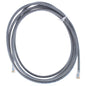 Category 5e 3M Gray Patch Cord Cable Low Smoke Zero Halogen 4PR 24 AWG TIA/EIA