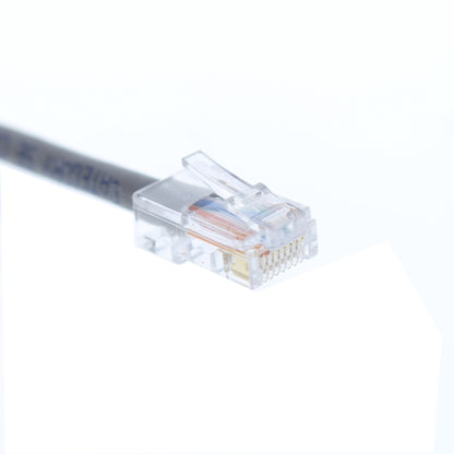 Category 5e 3M Gray Patch Cord Cable Low Smoke Zero Halogen 4PR 24 AWG TIA/EIA