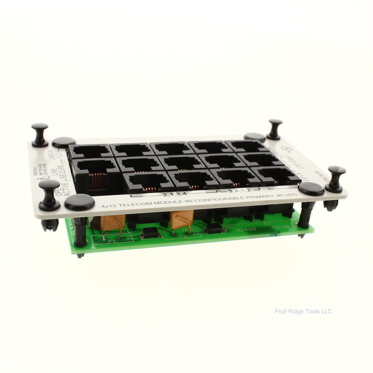 Grey Fox F1475 Phone Module 4-Line 12-Location with Configurable Primary