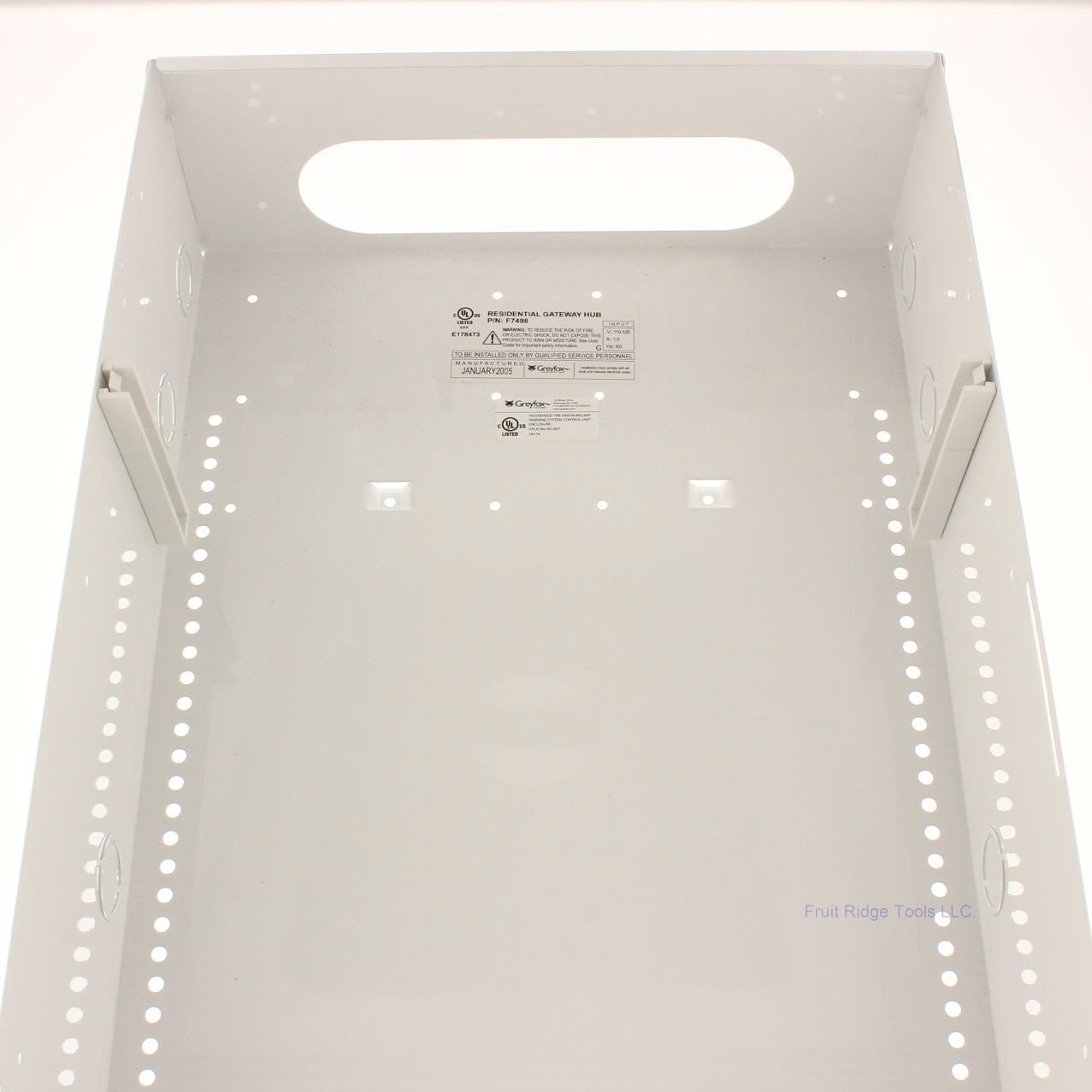 Grey Fox F7498 White Titan� Enclosure 32" Semiflush Networking System No Cover