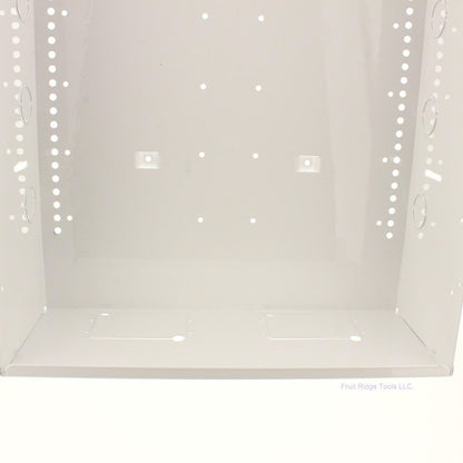 Grey Fox F7498 White Titan� Enclosure 32" Semiflush Networking System No Cover