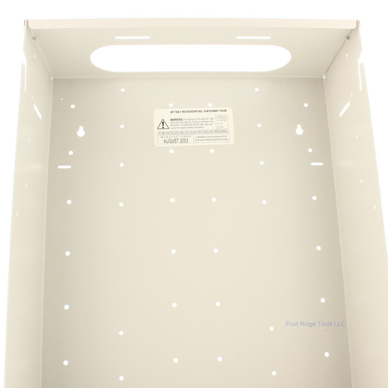 Grey Fox F7501 S Series White Network 14" x 20" Standard Enclosure No Cover