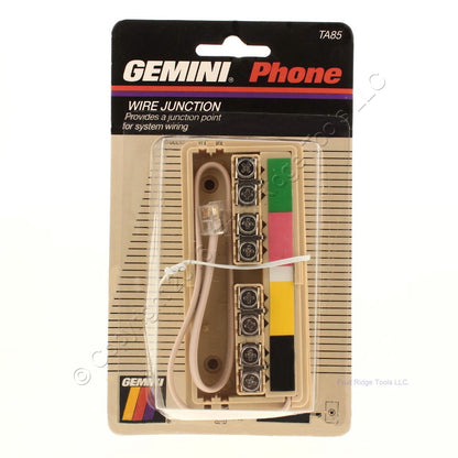 Gemini TA85 Ivory Phone Wire Junction Block