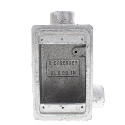 O-Z Gedney FSR-1-75 3/4" Cast Device 1-Gang Malleable FS Box
