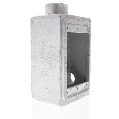 O-Z Gedney FSR-1-75 3/4" Cast Device 1-Gang Malleable FS Box