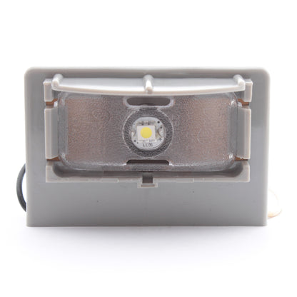 Grote 01-6067-74 Gray Housing License Plate Lamp Kit Light Kit LED Bulb