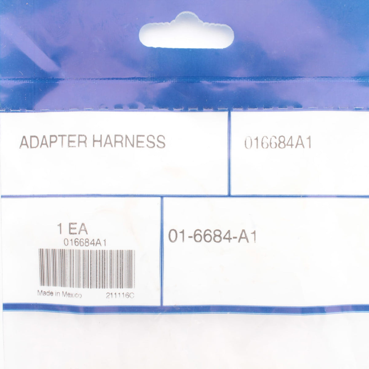 Grote 01-6684-A1 Male Pin 6" Adapter Harness for Class 6-8 Heavy Duty Trailer