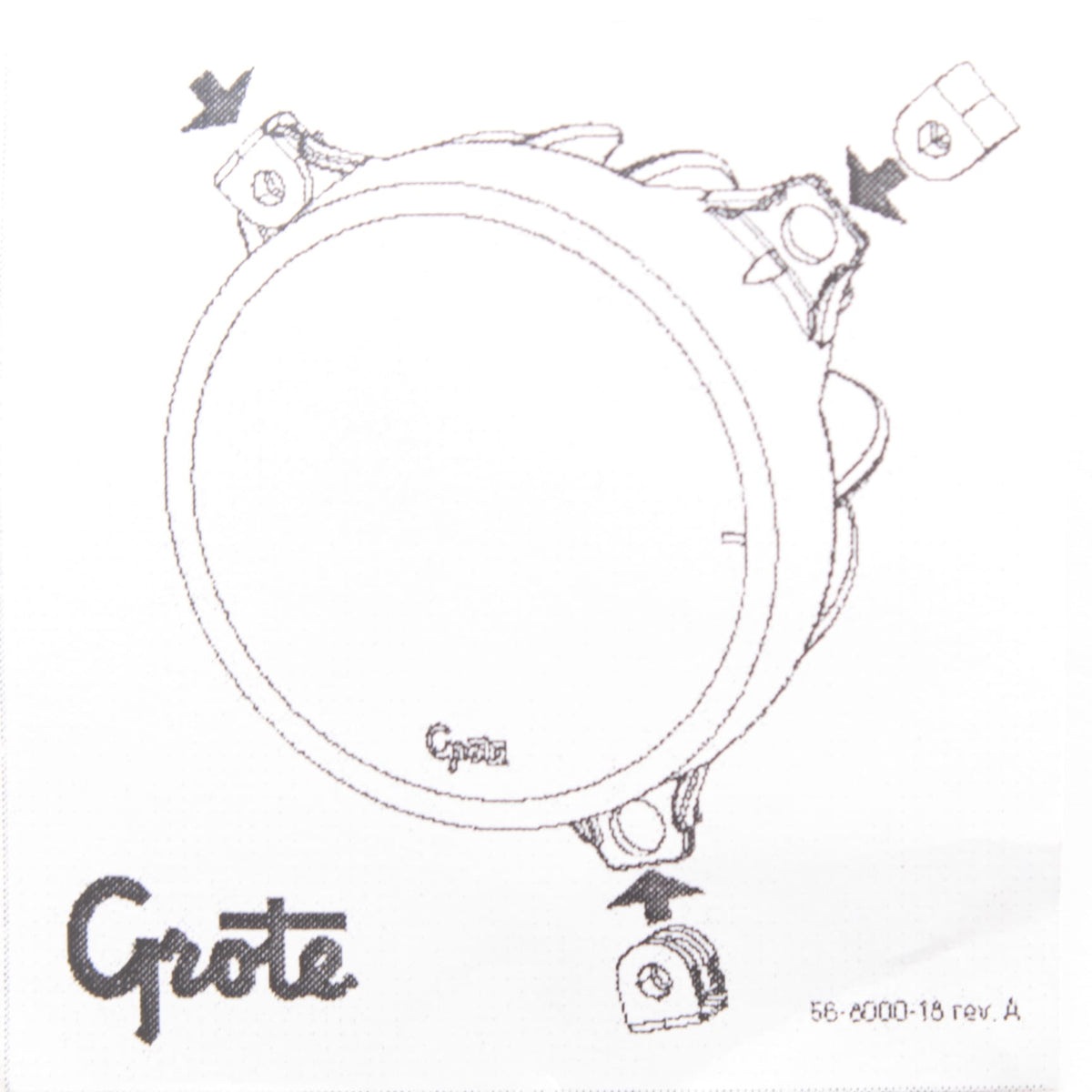 Grote 01-9950-H1 Replacement Harness - Deutsch Pigtail Flush Mount Clips 3-Pack