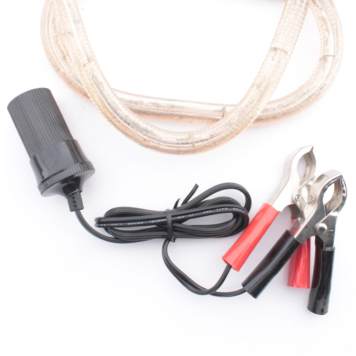 Grote 01605515 Light Winder 3-Foot Flexible LED Utility Rope Light w/ Aux Plug