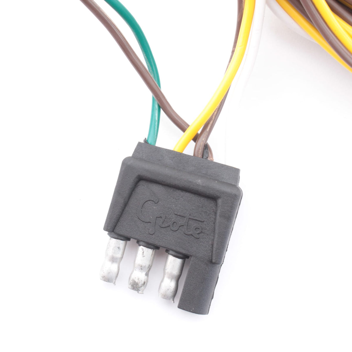 Grote 01684203 Universal 25' 4-Pin Male Trailer Light Wiring Harness 18AWG