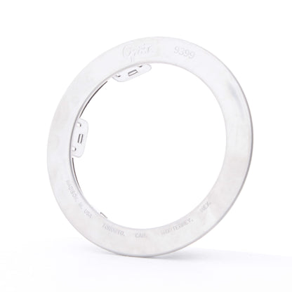 Grote 01-9399-70 Chrome Plated 4" SnapIn Flush Mount Flange Ring for Round Light