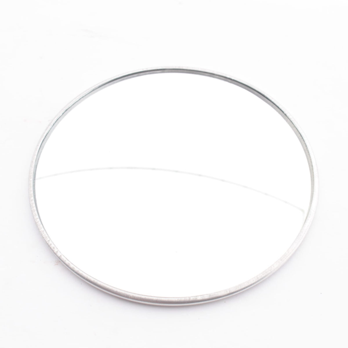 Grote 12014 3-3/4" Round Stick-On Instant Bonding Convex Mirror w/ Aluminum Back