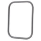 Grote 12071 White 10" Rolled-Rim Mirror With Ball Swivel