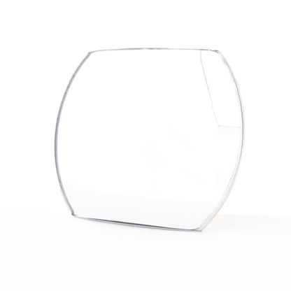 Grote 12164-5 Stick-On Convex Glass Mirror 4" x 5.5" Rectangular Aluminum Back