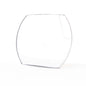 Grote 12164-5 Stick-On Convex Glass Mirror 4" x 5.5" Rectangular Aluminum Back