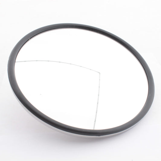 Grote 12293 Stainless Steel 8" Round Convex Mirror w/ Center-Mount Ball-Stud