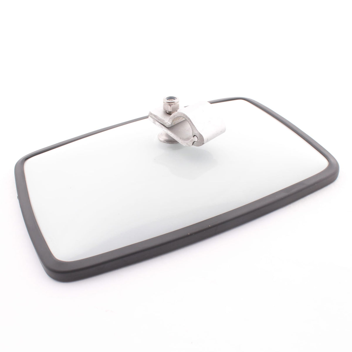 Grote 12301 White Powder Coated Rear View Split Mirror Assembly 10" x  6-1/2"