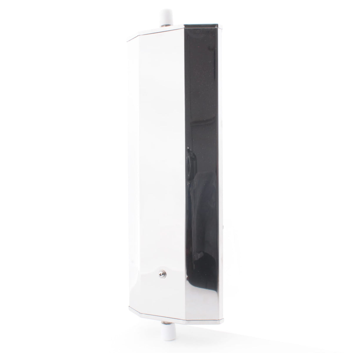 Grote 16043 White Stainless Steel 16" x 7" Split-Focus West Coast Mirror T-Bolt