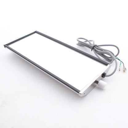Grote 16223 Heated Stainless Steel 16"x7"  West Coast Mirror w/ Clearance Light