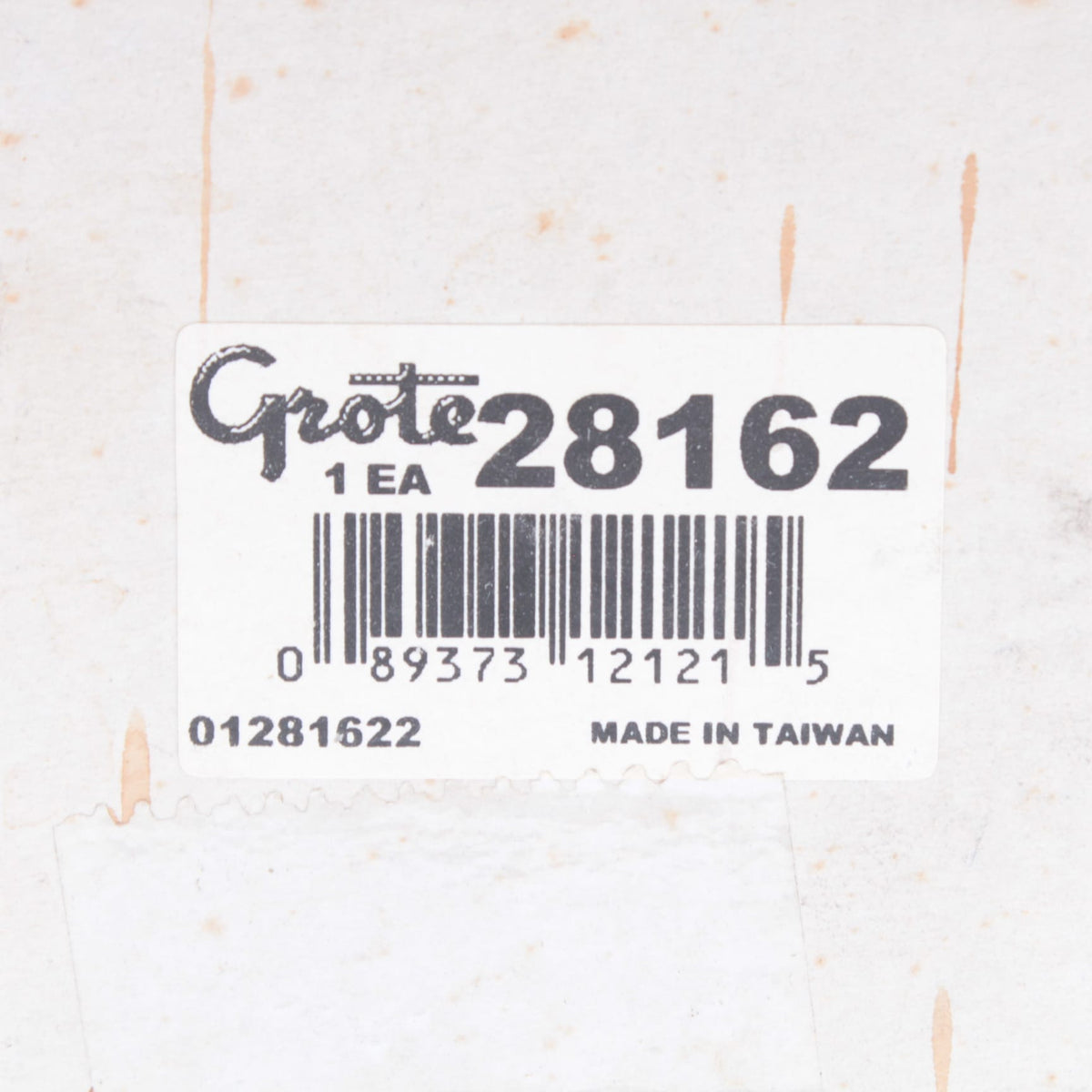 Grote 28162 Black 5" Round Clamp-On Spot Mirror Powder-Coated With Arm