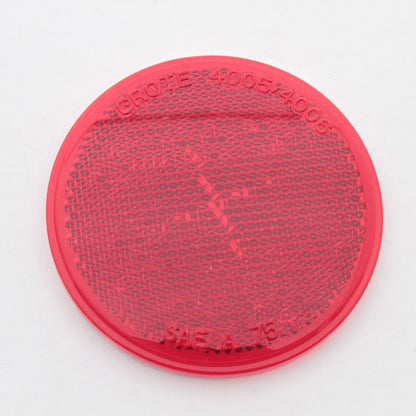 Grote 40062 Red Sealed 3" Round Stick On Reflector