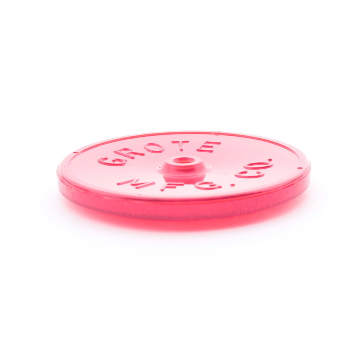 Grote 401523 Red 3.315" Sealed Center-Mount Round Reflector Acrylic Lens