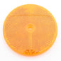 Grote 401533 Yellow Amber 2-1/2" Sealed Center-Mount Acrylic Lens Reflector