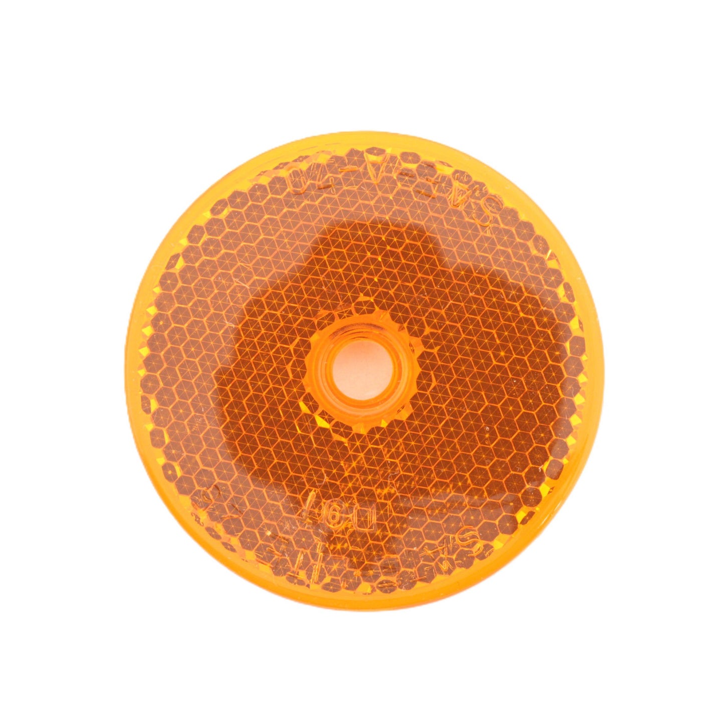 Grote 41013 Yellow Amber Sealed 2" Round Center-Mount Reflector