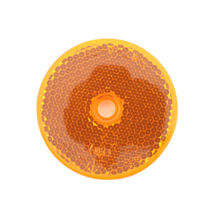 Grote 41013 Yellow Amber Sealed 2" Round Center-Mount Reflector