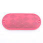 Grote 41032 Red Stick-On Adhesive Oval Reflector 4-3/8" x 1-7/8"