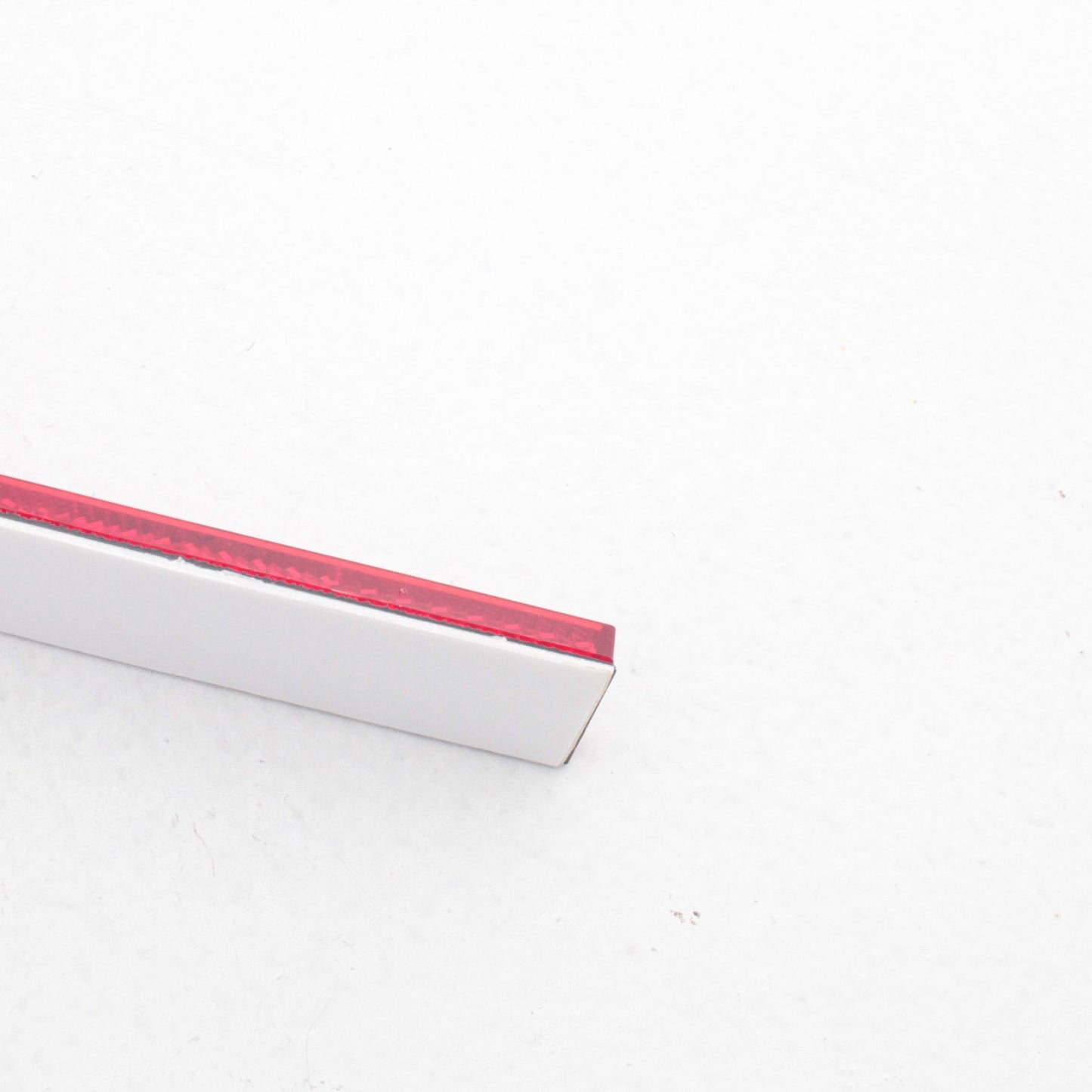 Grote 41122 Red 12" x 1" Reflective Strip Plastic Adhesive-Backed or Screw Mount