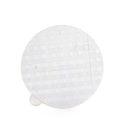 Grote 41143 Yellow Amber 2-15/16" Round Stick-On Tape Reflector Impact Resistant