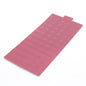 Grote 41152 Red 4-1/4" Rectangular Stick-On Adhesive Reflector Tape w/ Pull Tab
