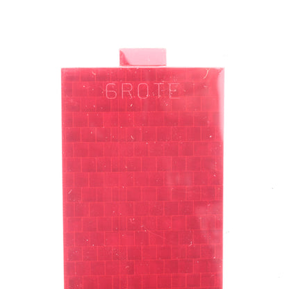Grote 411523 Red 1-11/16" x 4-1/4" Rectangular Reflector Impact Resistant 50Pack