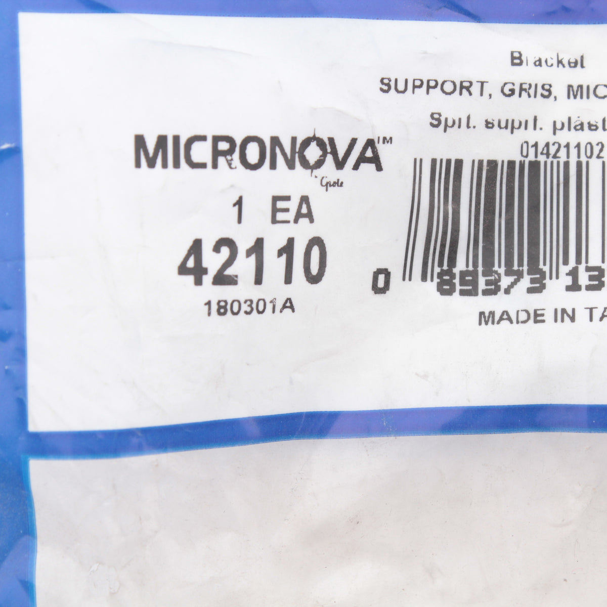 Grote 42110 Gray 4" Oval Mini Marker Surface Mount Bracket for MicroNova DOT