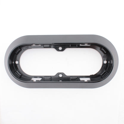 Grote 42152 Black Surface Mount Snap-in Flange for 6" Oval Lamps
