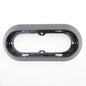 Grote 42152 Black Surface Mount Snap-in Flange for 6" Oval Lamps