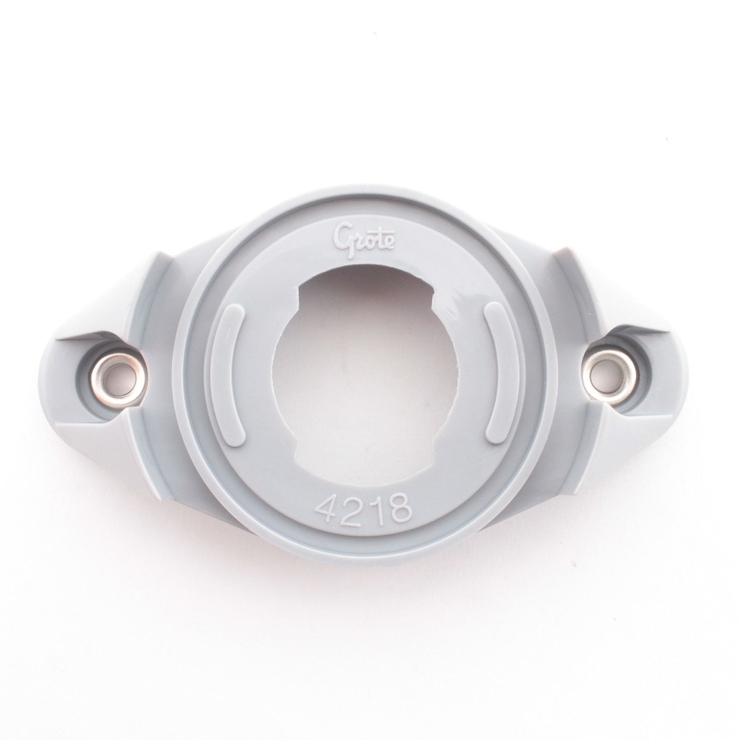 Grote 42180 Gray 3" Twist-in Surface Mount Bracket for 2" and 2-1/2" Round Lamps