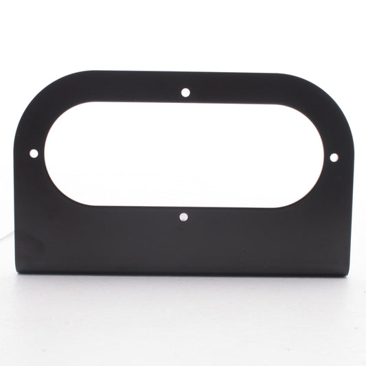 Grote 42262 Black Steel 90-Degree Mounting Bracket for 6" Oval Lights or Strobe