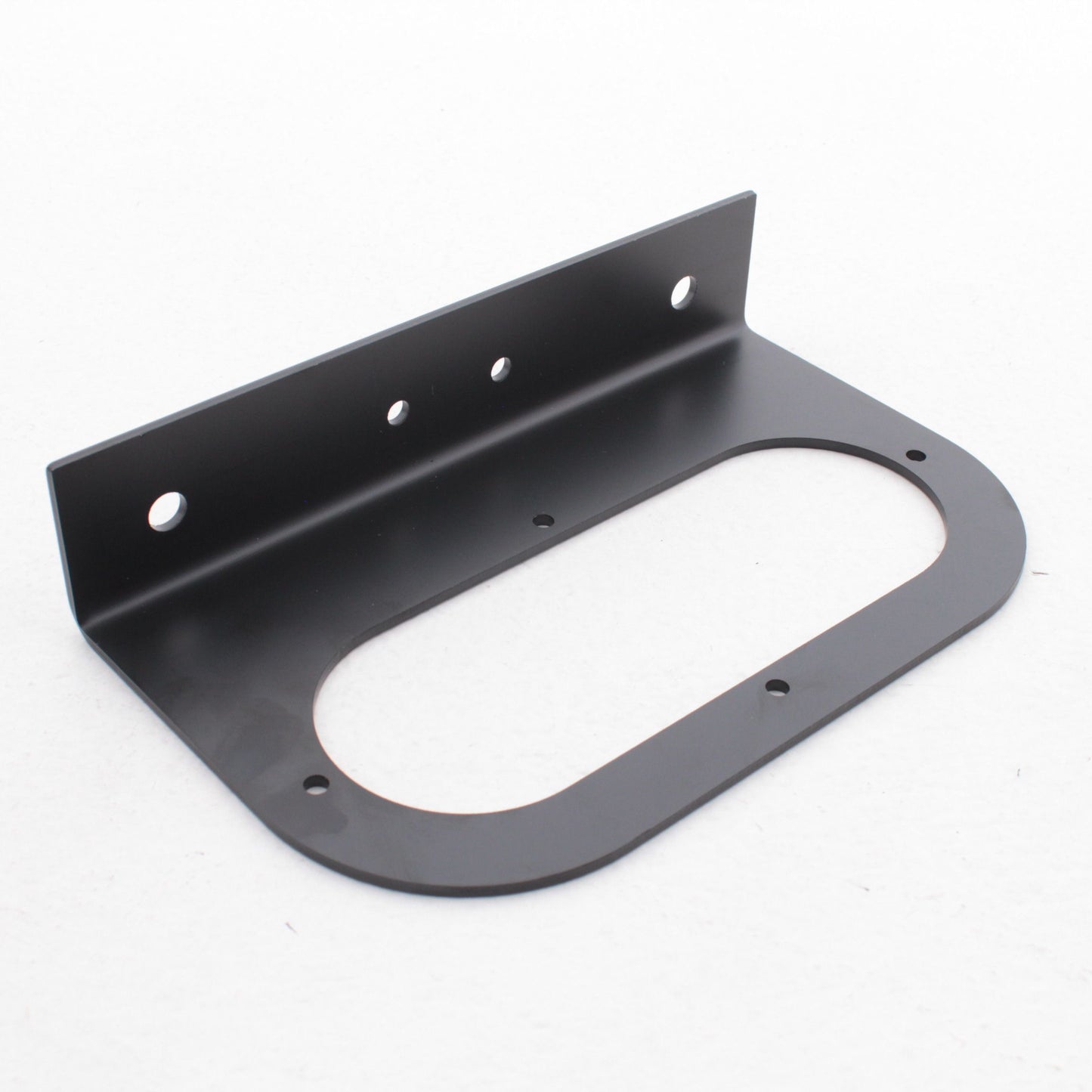 Grote 42262 Black Steel 90-Degree Mounting Bracket for 6" Oval Lights or Strobe