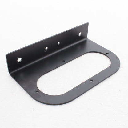 Grote 42262 Black Steel 90-Degree Mounting Bracket for 6" Oval Lights or Strobe