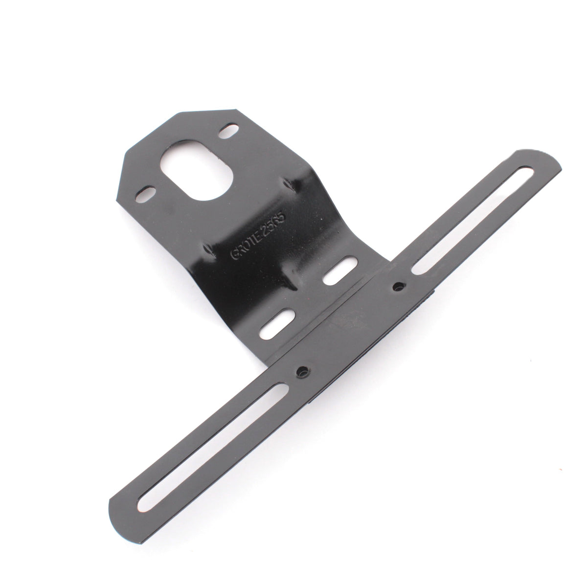 Grote 43022 Black 16" License Plate Bracket Offset Powder-Coated for 2-Stud Bulk