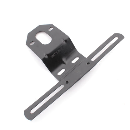 Grote 43022 Black 16" License Plate Bracket Offset Powder-Coated for 2-Stud Bulk