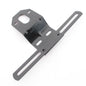 Grote 43022 Black 16.63" License Plate Bracket Offset Powder-Coated for Two-Stud