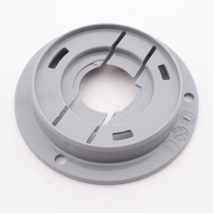 Grote 43160 Gray Theft-Resistant Mtg Flange Pigtail Retention Cap 2-1/2" Round
