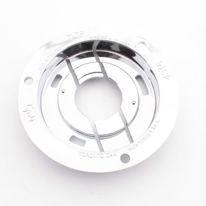 Grote 43163 Chrome 2-1/2" Flange Anti-Theft for Round Lamps Plated Abs