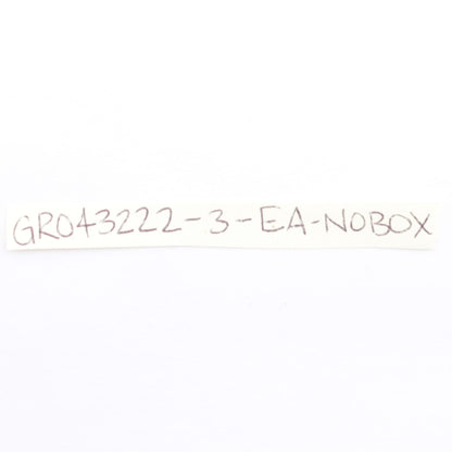 Grote 43222-3 Black 6" Polycarb Flange for Oval Lamp Theft-Resistant Bulk Pack